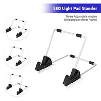 Magicfly Diamond Painting A4 LED Light Pad, caja de luz de trazado para dibujo, kit de tablero de luz regulable con cable USB, para DIY 5D pintura de diamante, dibujo, grabado, plantilla y diseño - Arteztik
