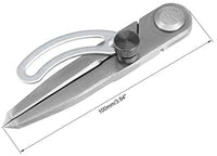Utoolmart - Herramientas de costura para manualidades de cuero, calibre de espaciado ajustable de acero al carbono, línea de dibujo para manualidades, herramienta de artesanía de cuero, 1 pieza - Arteztik
