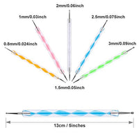 130 hojas de papel de transferencia A4 con 5 lápices para repujado, papel de calco de carbono, papel de transferencia hidrosoluble para patrón de transferencia en tela, papel, pintura a mano. - Arteztik
