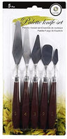 CONDA herramientas de pintura para cuchillos de paleta, mango de madera para cuchillos de metal - Arteztik

