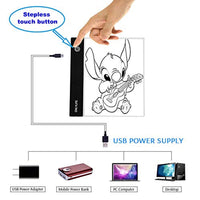 Onlylife - Caja de luz para trazar con cuentas de diamante (tamaño A5) - Arteztik
