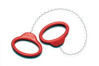 Mudwire – Herramienta de corte rizado, mango rojo, para alfareros y artistas de arcilla, Sherrill Mudtools - Arteztik
