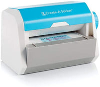 Xyron Create-A-Sticker, fabricante de pegatinas, Mini, incluye cartucho adhesivo permanente (XRN250-CFTEN) y recambio adhesivo reposicionable para Create-A-Sticker, 5" x 18', cartucho de recarga (AT1506-18) - Arteztik

