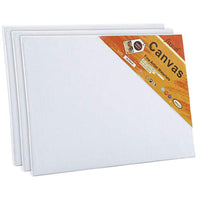 Paneles de lona – 7.9 x 9.8 in, paquete de 3 tablas de lienzo para pintura al óleo y acrílica, 100% algodón - Arteztik
