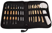 Sculpt Pro Pottery Kit de herramientas – 11 piezas 21 herramientas para esculpir arcilla principiante – Gran regalo - Arteztik
