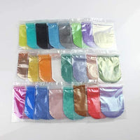 Mica Pigmento Polvo para Jabón Cosméticos Resina Colorante Colorante Nail Art - 24 colors0.18 oz - Arteztik
