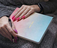Cuaderno de bocetos de piel vegana de Denik, de 7 x 9 pulgadas, con 88 páginas en blanco - Arteztik
