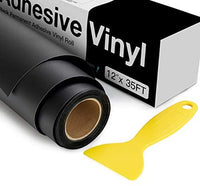 Cinta de transferencia para vinilo - 44.3 x 4.9 ft con rejilla de alineación roja para vinilo adhesivo Cricut Joy y Cricut, Silhouette Cameo papel de transferencia para vinilo para calcomanías, letreros, ventanas, pegatinas - Arteztik
