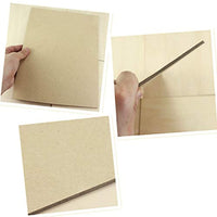 YG_Oline - 6 paneles de cartón duro de 9.0 in y 11.7 in, para manualidades, 0.2 in de grosor - Arteztik
