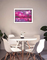 Kit de pintura de diamante 5D con perforación completa, pintura de bordado con diamantes de imitación para paisaje, arte para decoración de pared del hogar, 12 x 16 pulgadas (paisaje 3) - Arteztik
