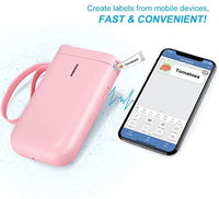 Máquina de etiquetado NiiMbot D11 2020 Protable Bluetooth Etiqueta Impresora Cinta Incluida Múltiples Plantillas Disponibilidad para Smartphone Tablet Fácil de usar Oficina Hogar Organización USB Recargable… (Blanco) - Arteztik

