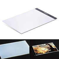 aibecy A4 caja de luz ultra-delgado Panel tablero de Tracer Pintura de mesa de luz Tracing Pad copia LED portátil con función de memoria de regulable de intensidad de brillo de dibujo para artista animación visualización de rayos X tatuaje - Arteztik

