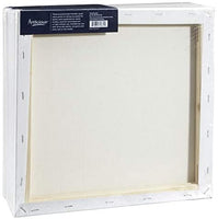 Sorillo Brands – Paquete de 6 paneles de lona de algodón preestirado de 12 x 12 – Uso con todos los acrílicos, aceites y otros medios de pintura - Arteztik
