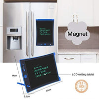 Tablet LCD de escritura tableta, 8.5 pulgadas de dibujo, tabletas para niños, tableros de doodle board, regalos para niños y adultos en casa, escuela y oficina, Azul - Arteztik

