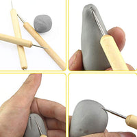 14 piezas de herramientas de punteado con caja de herramientas de punteo, juego de pintura de roca, arcilla de cerámica, modelado en relieve, arte de uñas - Arteztik

