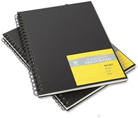 CONDA - Cuaderno de bocetos de 8.1 x 11.4 in, 100 hojas (3.53 oz/m²), encuadernado en espiral, papel de dibujo duradero sin ácido para dibujar pintura - Arteztik
