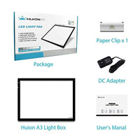 Caja de luz de trazo de Huion, 23,5 pulgadas. - Arteztik
