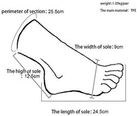 Maniquí de silicona para pies, talla de la vida, modelo de exhibición de piernas femeninas para dibujo, para práctica de uñas, joyas, sandalias, calcetines de zapatos (individual) - Arteztik
