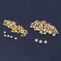 50 remaches de diamantes de imitación, remaches de diamantes de imitación, remaches para cuero/cinturón/bolso de mano, decoración de piel - Arteztik

