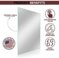 Millcraft Products - Espejos de cristal de repuesto para marcos de fotos, 5 x 7 y 8 x 10 pulgadas, espejos de repuesto para marcos, ideal para collage, artes y manualidades, proyectos de bricolaje (5 x 7) - Arteztik
