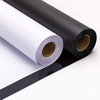 JANDJPACKAGING - Rollo de vinilo permanente de 100.1 x 5.9 ft de vinilo negro para letreros, álbumes de recortes, vinilo adhesivo para Cricut, silueta y camafeo cortadores por JANDJPACKAGING - Arteztik

