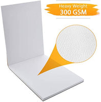 30 hojas 9 x 12 papel acuarela (140lb/300gsm) plegable sobre diseño frío prensa acuarela Pad - Arteztik
