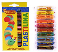 Jovi Plastilina Arcilla de modelado reutilizable y no secado; 5 oz, Rollos de 15 colores, perfecto para proyectos de arte y manualidades - Arteztik
