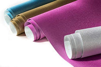 Cricut Shimmer Hojas de vinilo, 12.0 x 24.0 in (3), rollo adhesivo de vinilo – Royalty Sampler – azul, rojo, morado - Arteztik
