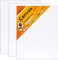 Paneles de lona – 7.9 x 9.8 in, paquete de 3 tablas de lienzo para pintura al óleo y acrílica, 100% algodón - Arteztik
