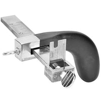Cortador de correa de cuero profesional, herramienta de corte manual con mango de aluminio para manualidades de cuero - Arteztik
