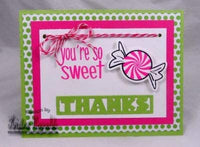 Los sellos de la vida candy2share sellos transparentes para tarjetas y álbumes de recortes (4 x 6 inch hoja) por Stephanie Barnard – Candy y refranes a juego - Arteztik
