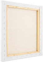 US Art Supply 16 x 16 inch Calidad Profesional sin ácidos Perfil lona 6-Pack – 3/4 12 onza PRIMED Gesso – (1 Full Caso de 6 Individuales Lienzos) - Arteztik

