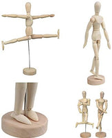 Maniquí de madera para artistas, para dibujar o dibujar, maniquí para dibujar - Arteztik
