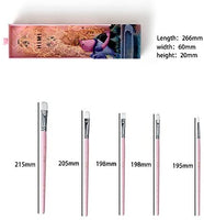 HIMI - Juego de 5 pinceles de acuarela para pintura acrílica de acuarela para rostro y cuerpo, ideal como regalo, para niños y adultos, color rosa, pinceles - Arteztik
