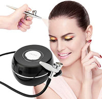 Kit de aerógrafo, Fy-Light multipropósito de alimentación por gravedad de una sola acción con mini compresor de aire portátil para maquillaje, aficiones, manualidades, decoración de tartas, tatuaje - Arteztik
