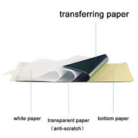Romlon Tattoo Transfer Paper 15Pcs Tattoo Stencil Paper A4 Size with 4 layers Tattoo Tracing Paper Tattoo Copy Paper Thermal Stencil Paper for Tattoo Transfer Stencil Machine Tattoo Papers - Arteztik
