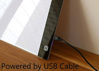 A4 ultrafina caja de luz LED Tracer, lyonge alimentado por USB portátil no regulable Brillo LED luz de Artcraft Tracing Pad Caja de luz para artistas dibujo animación diseñar estarcir - Arteztik
