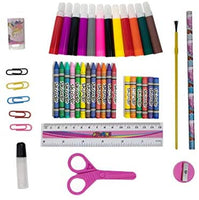 Juego de 112 piezas de arte de media luna, pirata y espacio educativo – dibujo, pintura y más en una caja compacta y portátil | Kit de dibujo profesional para niños, adolescentes y adultos - Arteztik
