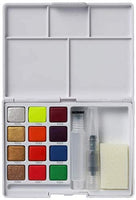 Sakura Set de bolsillo Koi acuarela, 12 colores - Arteztik
