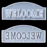 Thanksky - Moldes de resina de cristal, diseño único con letras de cristal, para decoración de interiores, decoración del hogar, arte de pared, para colgar en la pared (mezcla) - Arteztik
