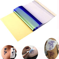 Romlon Tattoo Transfer Paper 15Pcs Tattoo Stencil Paper A4 Size with 4 layers Tattoo Tracing Paper Tattoo Copy Paper Thermal Stencil Paper for Tattoo Transfer Stencil Machine Tattoo Papers - Arteztik

