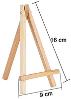 eBoot Paquete de 24 atriles pequeños de madera., 5 pulgadas - Arteztik
