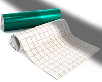 Oracal - Rollo de vinilo reflectante para silueta, cameo y crut, incluye un rollo de papel de transferencia transparente de 12.0 x 24.0 in - Arteztik
