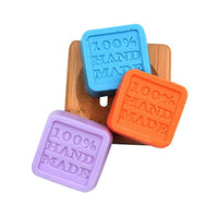CooknBake, molde de silicona para jabón hecho a mano, molde para jabón, manualidades, jabón, moldes cuadrados, juego de 15 - Arteztik
