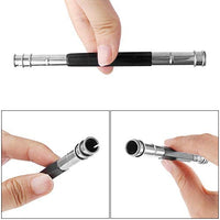 Mukum - 25 herramientas de dibujo para mezclar muñones y tortilones con bocetos de papel de lija, sacapuntas, herramienta de extensión de lápiz para dibujar - Arteztik
