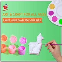 TBC The Best Crafts - Figura decorativa para niños, diseño de alpaca - Arteztik
