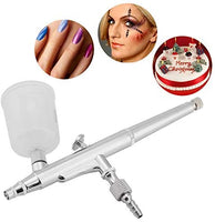 Spray Pen Dual Action Airbrush Kit Aguja Gran Capacidad Copa Paint Spray Pistola para Nail Body Cake Art - Arteztik
