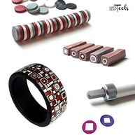 LUCY CLAY LC Disco 6 para Czextruder Cerámica Artesanía Polimérica Arcilla Fondant Cake 9 Discos para extrusor - Arteztik
