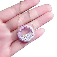 Seasonsky - Juego de 74 piezas de lona de malla de plástico transparente, 32 piezas pequeñas de lona de plástico, pendientes de lona en blanco con gancho para la oreja, llavero para proyectos de punto y ganchillo, redondo, cuadrado, nubes, forma de corazó - Arteztik
