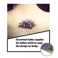 30 hojas de papel de transferencia de tatuaje, plantilla térmica para tatuaje, kits de transferencia de tatuajes, papel de rastreo de tatuajes, tamaño A4 para tatuaje artista y tiendas de tatuajes - Arteztik

